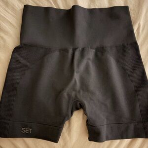 SET Active Charcoal Bike Shorts
